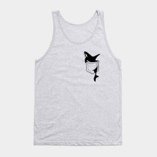 Casual Killer Whale Funny Orca In Your Pocket Tank Top